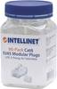 Intellinet Kabel Intellinet verpakking van 90 stuks Cat6 modulaire RJ45-stekkers UTP 3-voudige klem voor massieve draad 90 stekkers in pot 790604 Krimpcontact Aantal polen (sensoren) 8P8C Transparant 90 stuk(s)