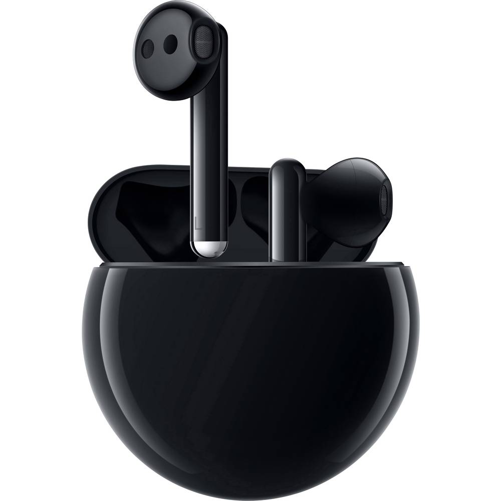 HUAWEI FreeBuds 3 Bluetooth® In Ear hovedtelefoner In-ear Sort