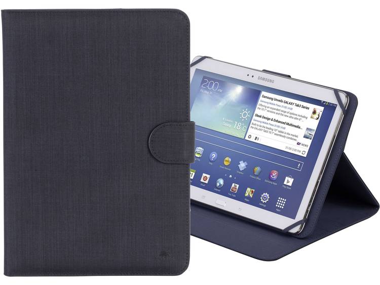 RivaCase Universele Tablet case 10.1 Inch Acer iPad Air 2 Asus Lenovo Samsung Galaxy Tab Sony Zwart