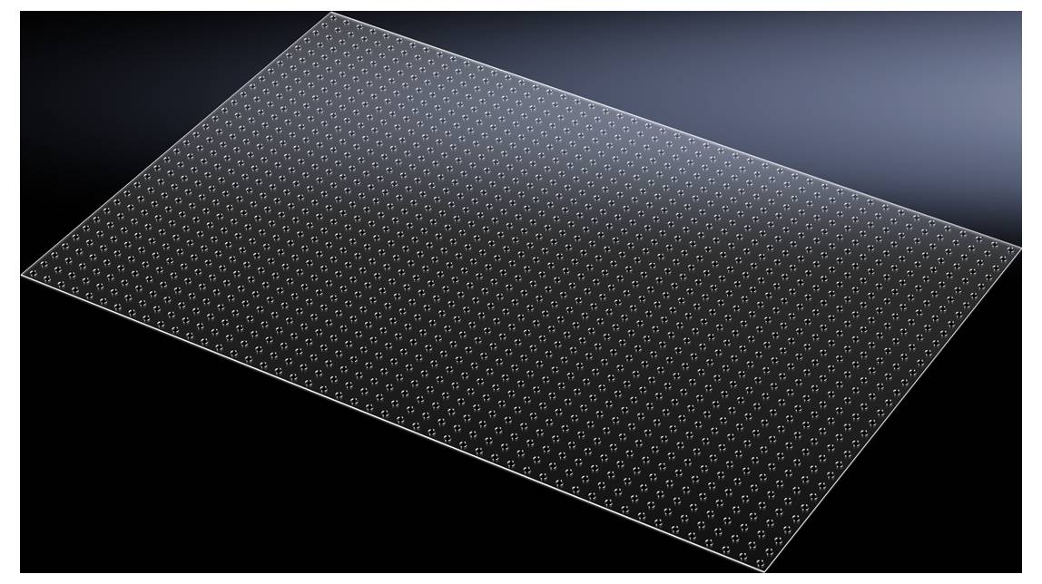 Rittal SV 9674.990 Cover plate Grijs (b x h) 1200 mm x 800 mm 1 stuk(s)