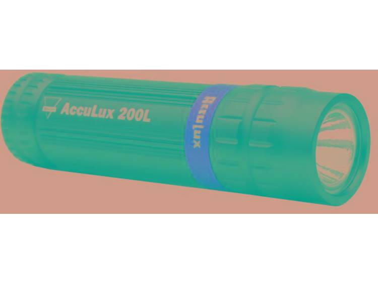 AccuLux 200L LED Zaklamp werkt op batterijen 200 lm 124 g