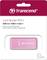 'USB 3.0 Kaartlezer van Transcend, Model RDF5, compatibel met SD, microSD, SDHC, microSDHC, SDXC, microSDXC. Kleur: Roze.'