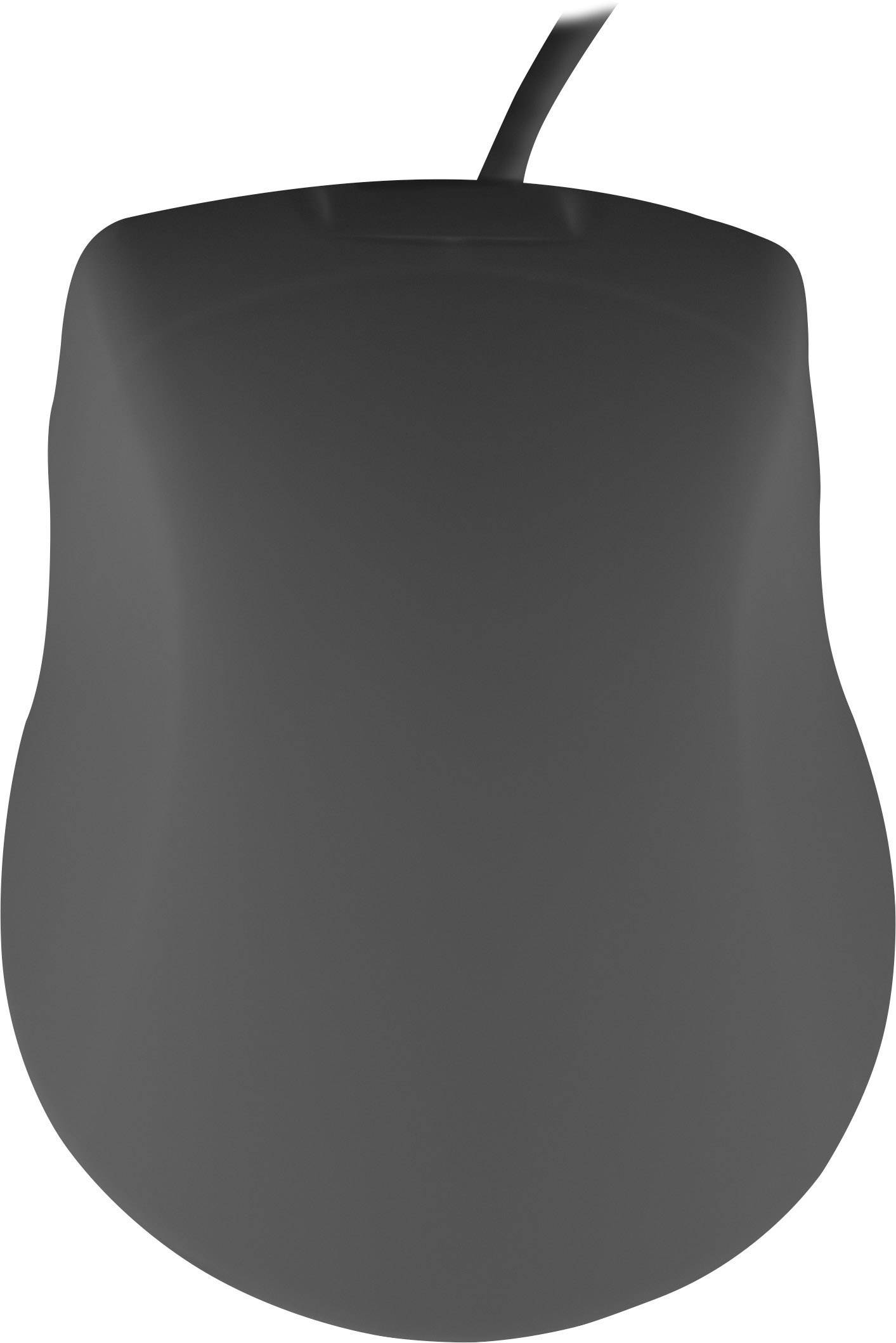 Contour Active Key AK-PMH1 Hygiënische muis USB Optisch Zwart 2 Toetsen 1000 dpi Geschikt voor desinfectie (DGHM/VAH), S-1