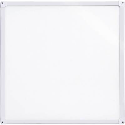 Witte vierkante plafondplaat zonder herkenbare patronen of details, waarschijnlijk bedoeld als neutrale achtergrondoppervlakte.