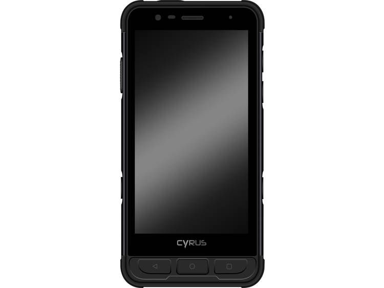 Cyrus CS45XA LTE outdoor smartphone 64 GB 5 inch (12.7 cm) Dual-SIM Android 9.0 20 Mpix Zwart