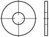 Onderlegring 6.40 Titanium 1 stuk(s) TOOLCRAFT 9021T06,4 TO-6608850