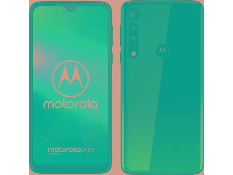 Motorola One Macro Smartphone 64 GB 6.2 inch (15.7 cm) Dual-SIM Android 9.0 13 Mpix Blauw
