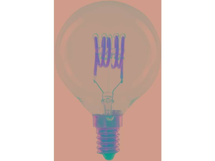 Segula LED-lamp Energielabel: A (A++ E) E14 Bol 4 W = 16 W Warmwit (Ã x l) 62 mm x 95 mm Dimbaar 1 s