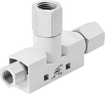 FESTO Vacuümzuigmond VN-07-H-T3-PI4-VI4-RI4 193499 G 1/8 Nominale breedte 0.70 mm Materiaal (behuizing) POM Afdichtmateriaal NBR
