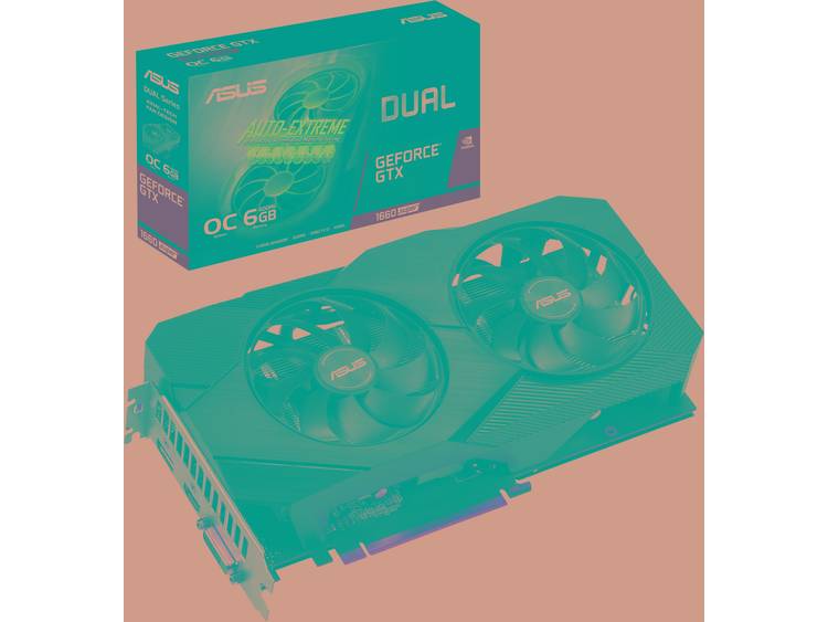 VGA Asus GeForce GTX 1660 SUPER DUAL-GTX1660S-O6G-EVO
