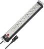 Brennenstuhl 1156057128 Stekkerdoos 19 inch Zwart, Lichtgrijs 1 stuk(s)