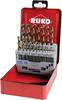 RUKO 215214 HSSE-Co 5 Metaal-spiraalboorset 19-delig DIN 338 Cilinderschacht 1 set(s)