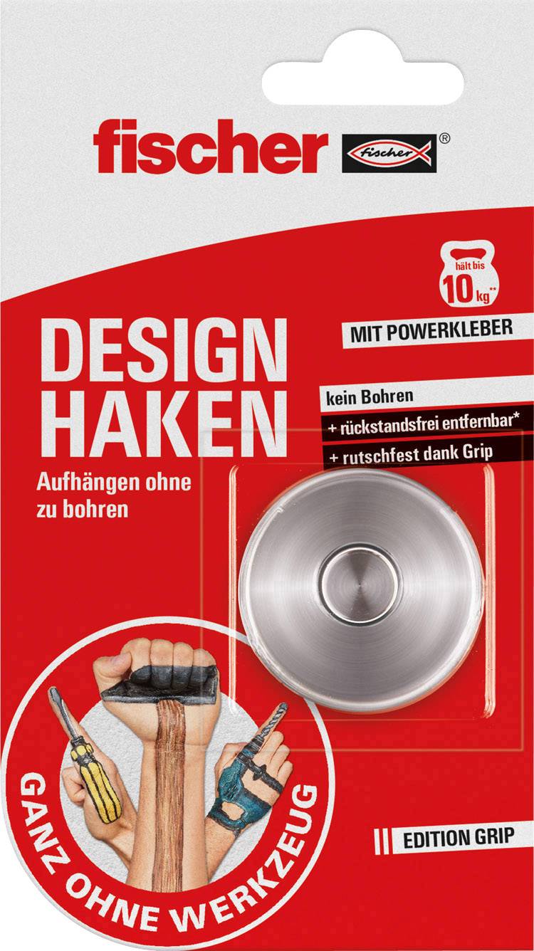 Fischer Fischer design haak (10 kg) Inhoud: 1 stuk(s)