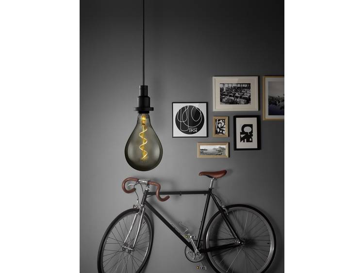 Osram Vintage 1906 LED E27 5W 818 Filament Zwart | Zeer Warm Wit Vervangt 12W