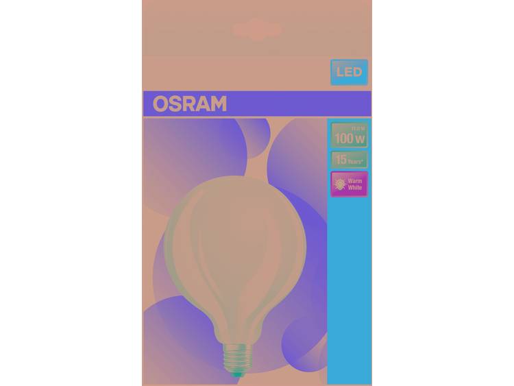 OSRAM LED-lamp Energielabel: A++ (A+++ G) E27 Bol 10 W Warmwit (Ã x l) 124.0 mm x 168.0 mm 1 stuk(s)
