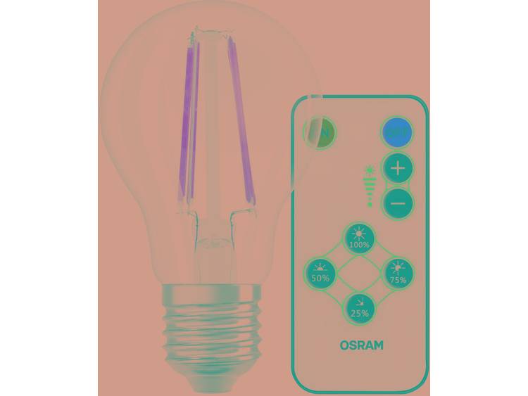 OSRAM LED-lamp Energielabel: A+ (A+++ G) E27 Peer 8 W Warmwit (Ã x l) 60.0 mm x 105.0 mm 1 stuk(s)