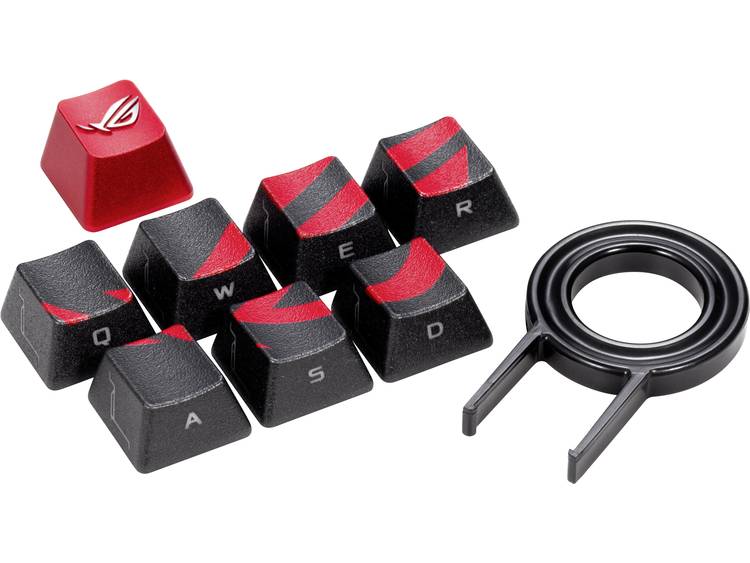 Asus AC02 ROG Gaming Keycap Set with Textured Side-lit FPS-MOBA Keys, Metallic Keycap