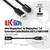8K DisplayPort-kabel, 1,2 meter, ondersteunt 8K 60Hz, Mini DisplayPort naar DisplayPort 1.4.
