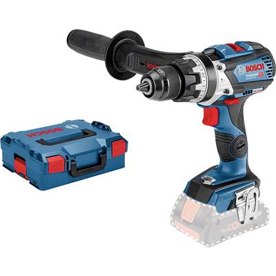 Accuschroefboormachine met ergonomische handgreep en robuuste koffer. Ideaal voor professionele bouwwerkzaamheden en doe-het-zelfprojecten.