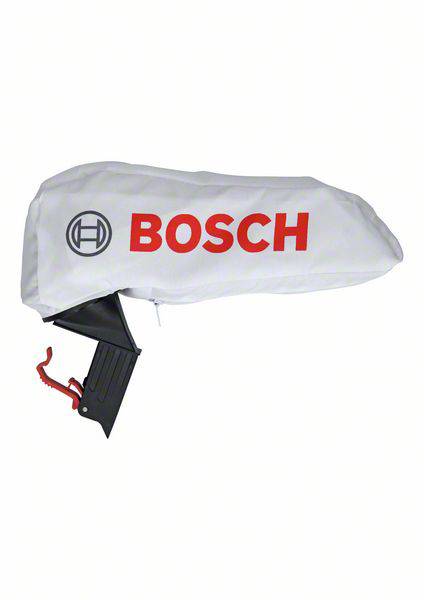 Stofzuigerzakken met opdruk 'BOSCH' in rood en een zwart-wit logo. Gebruikt voor het opvangen van vuil in Bosch-apparaten.