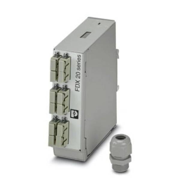 Phoenix Contact FOC-FDX20-PP-SCD6-MM Glasvezel-splitterbox  SC Niet ingericht