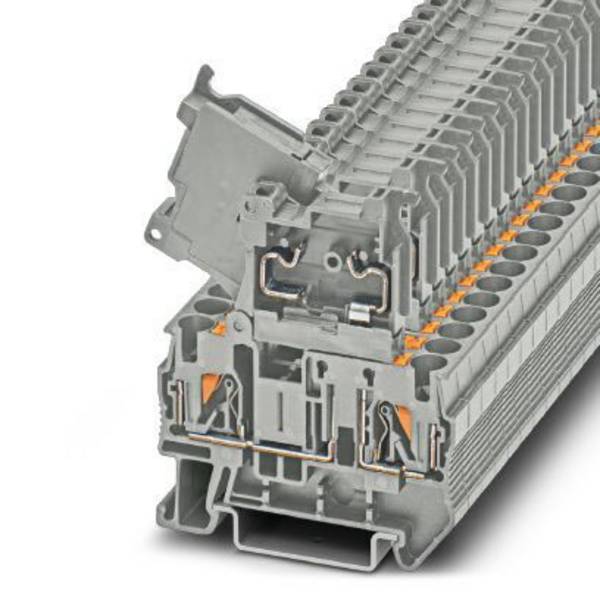 Phoenix Contact 1058940 Zekering-serieklem  Push-In-klem  Grijs 50 stuk(s)