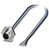 Phoenix Contact 1408415 Sensor/actuator inbouwconnector M12 Aantal polen (sensoren): 4 Stekker, inbouw 0.50 m 1 stuk(s)