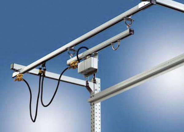 Manuflex ZB3416  Apparaat brug voor universele en professionals bxdxh 1088 x 352 x 19 mm, voor tafelbreedte 1250 mm
