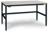 Manuflex LC3033.7016 ESD ESD-werktafel CANTOLAB speciale met rubber schijf, bxdxh = 1250 x 800 x 752-952 mm Antraciet