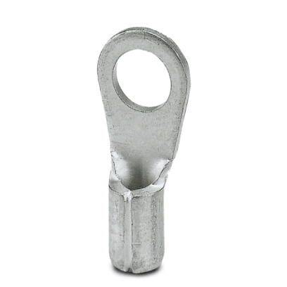 Phoenix Contact 3240071 Ringkabelschoen Dwarsdoorsnede (max.): 1 mm² Schachtdiameter: 3.7 mm Ongeïsoleerd Zilver 100 stuk(s)