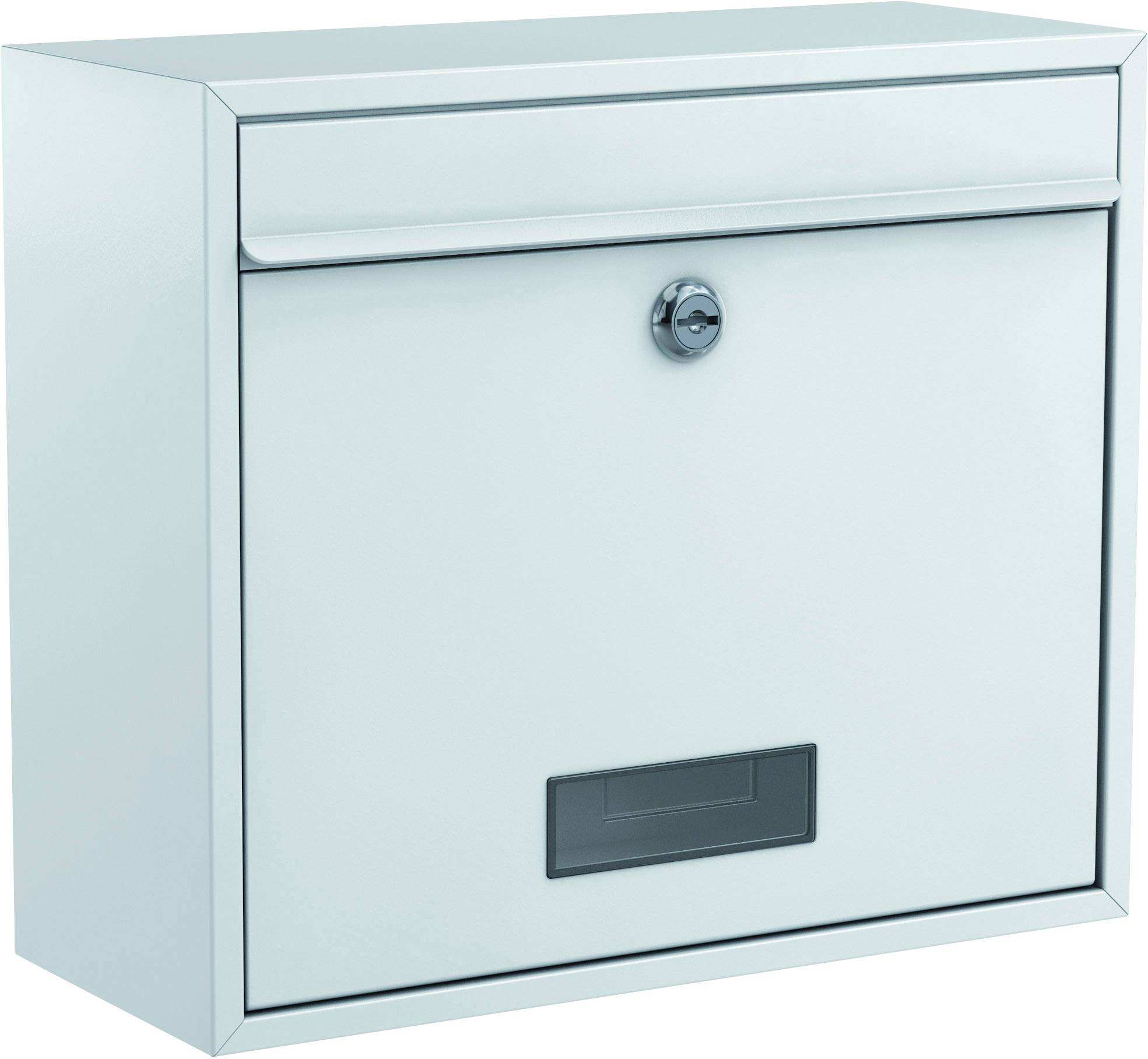 Basi 2170-0662 BK 900 Brevlåda Stål Vit Nyckel