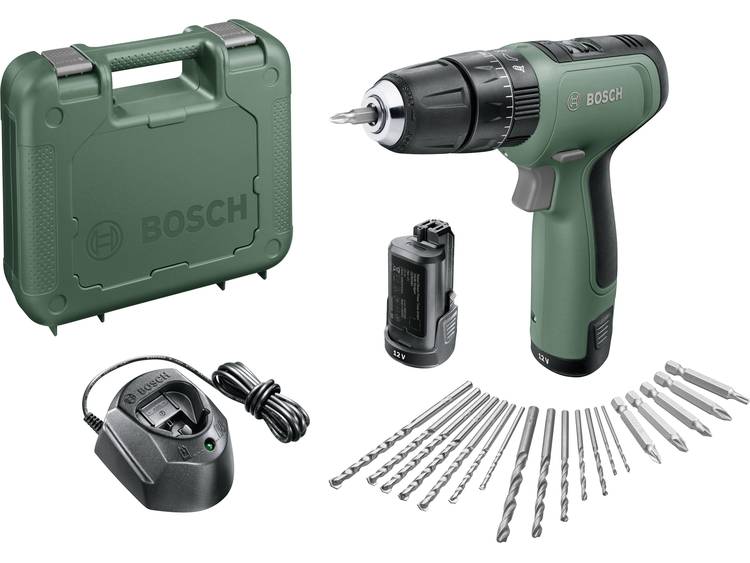 Accuklopboor-schroefmachine Bosch Home and Garden EasyImpact 1200 Incl. 2 accus