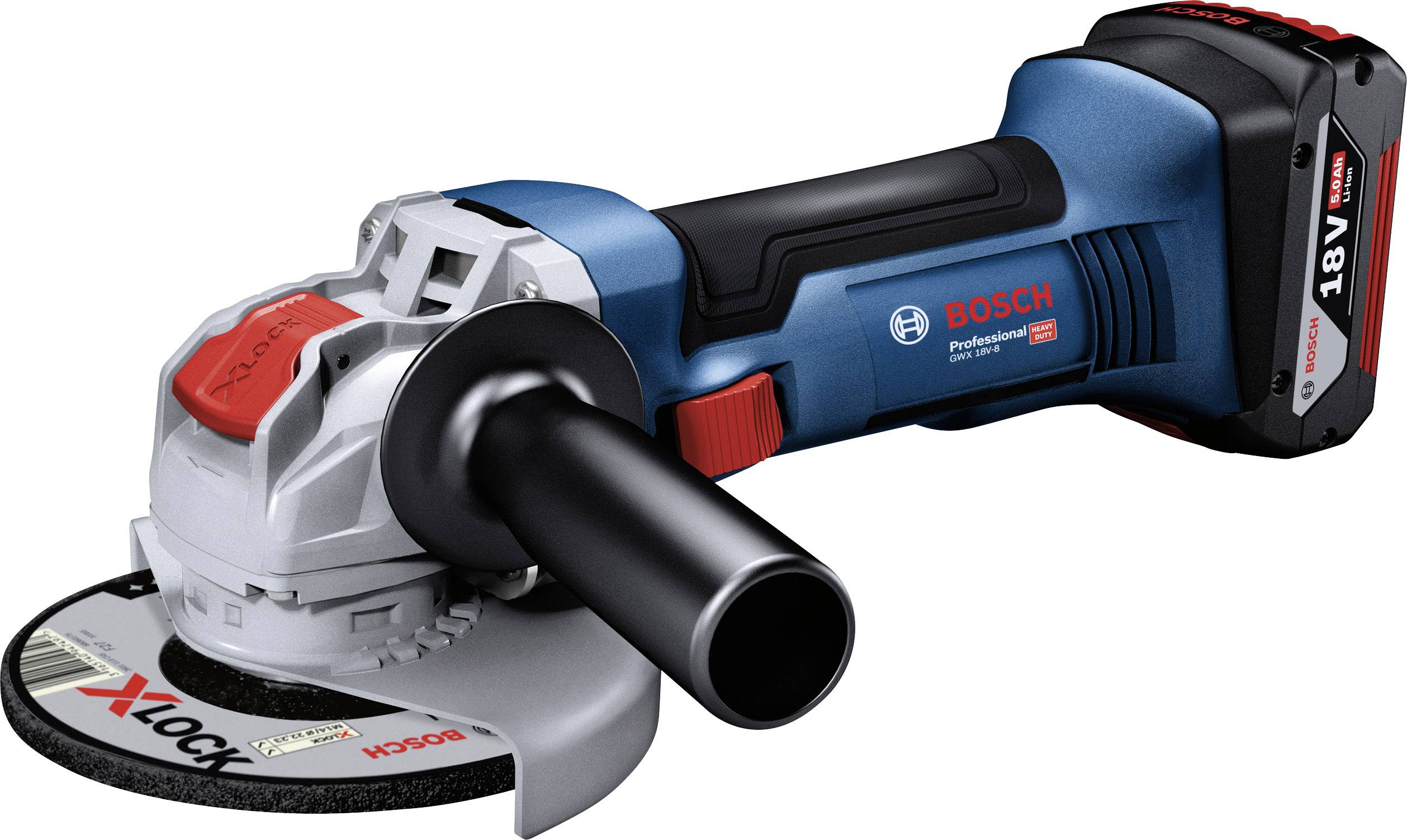 Bosch Professional GWX 18V 8 2x 5 0 Ah GAL 18V 40 06019J7002 Haakse 