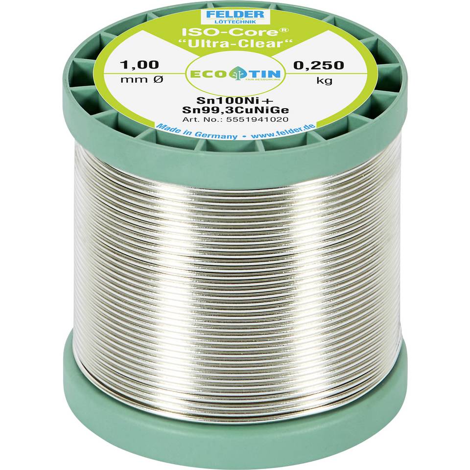 Weller WSW SCN M1 (T0051402799) Loodvrije soldeerdraad, 0.5mm, Legering Sn99.3Cu0.6Ni0.05, Flux inhoud 3,5%, 100g Weller WSW SCN M1 (T0051402799) Loodvrije soldeerdraad, 0.5mm, Legering Sn99.3Cu0.6Ni0.05, Flux inhoud 3,5%, 100g