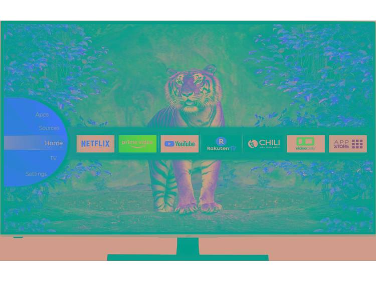 JVC LT-65VU6900 LED-TV 164 cm 65 inch Energielabel A+ (A+++ D) Zwart