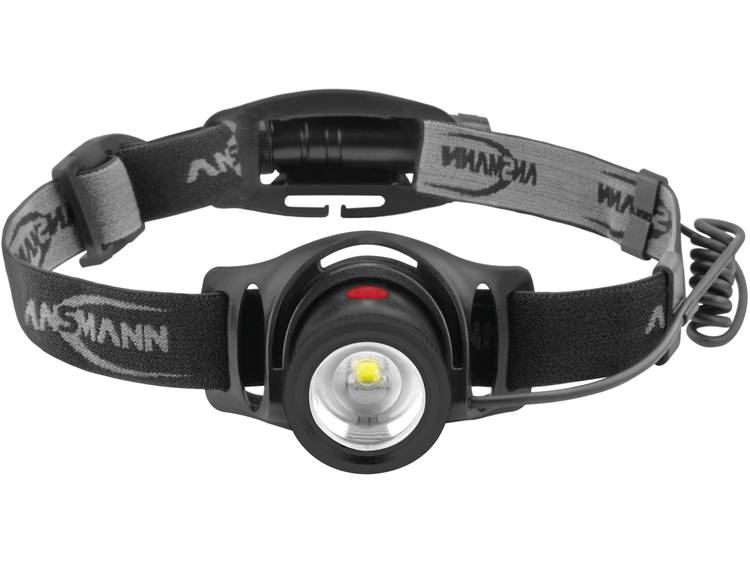 Ansmann HD500R LED Hoofdlamp werkt op een accu 550 lm 19 h 1600-0325