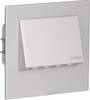 Zamel 11-221-12 Navi LED-wandinbouwlamp LED LED vast ingebouwd 0.42 W Aluminium