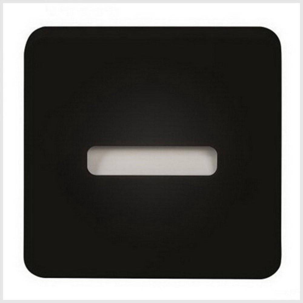 Zamel 18-221-62 Lami LED-wandinbouwlamp LED 0.7 W Zwart