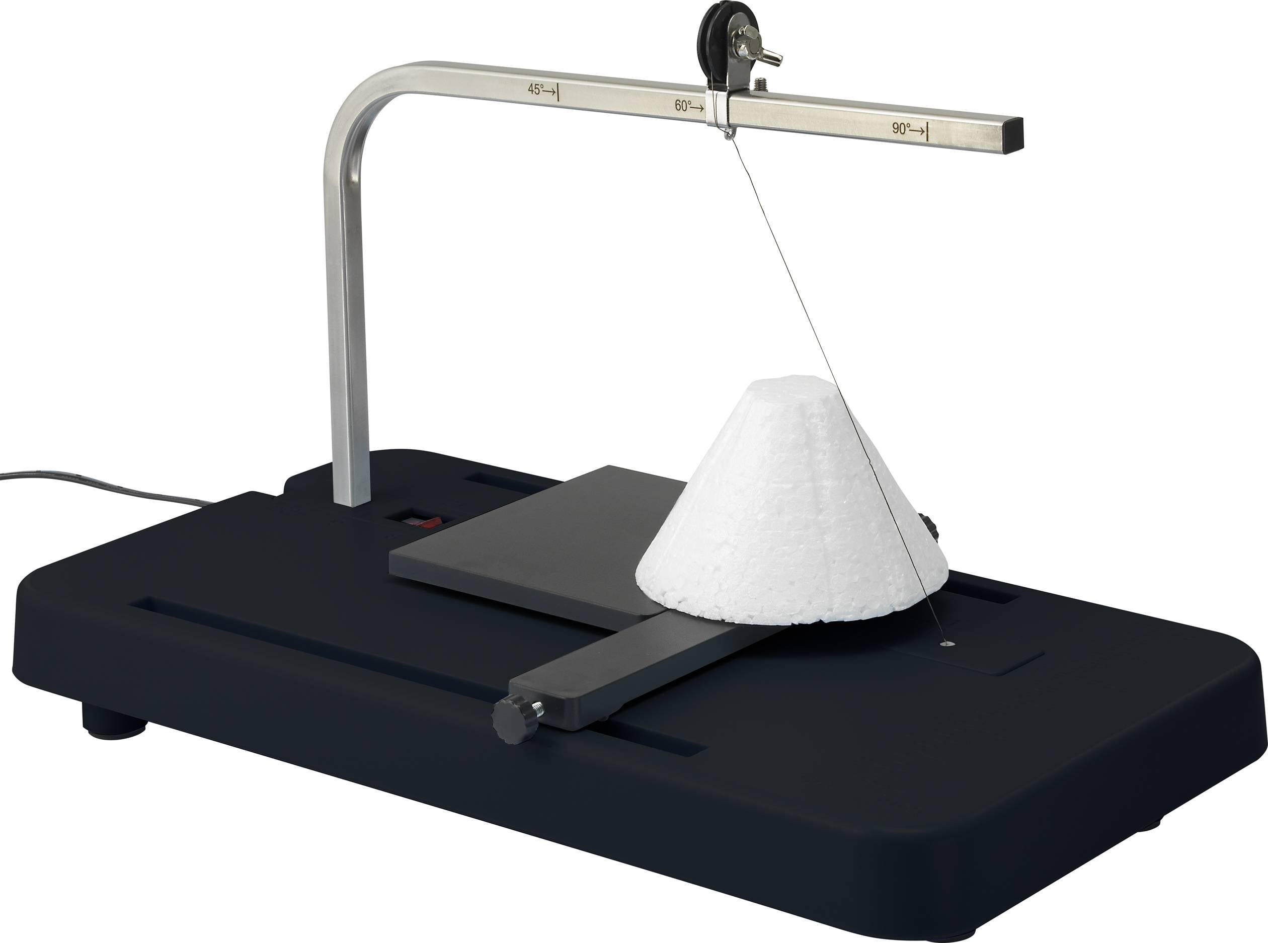 'Piepschuimsnijder met draad voor het snijden van piepschuim'