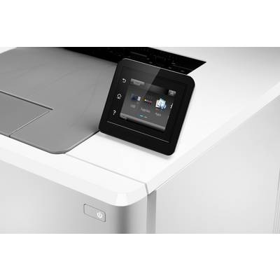 Een moderne printer met een touchscreen-display waarop opties zoals 'Kopiëren', 'USB' en 'Apps' worden weergegeven.