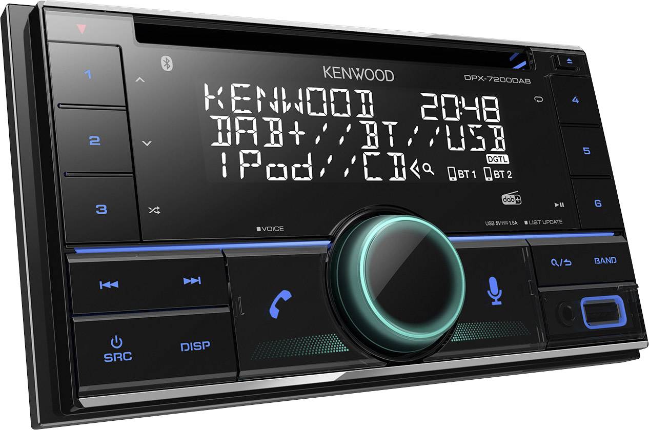 wrijving schudden Wees tevreden Kenwood DPX-7200DAB Autoradio dubbel DIN DAB+ tuner, Incl. DAB-antenne  kopen ? Conrad Electronic