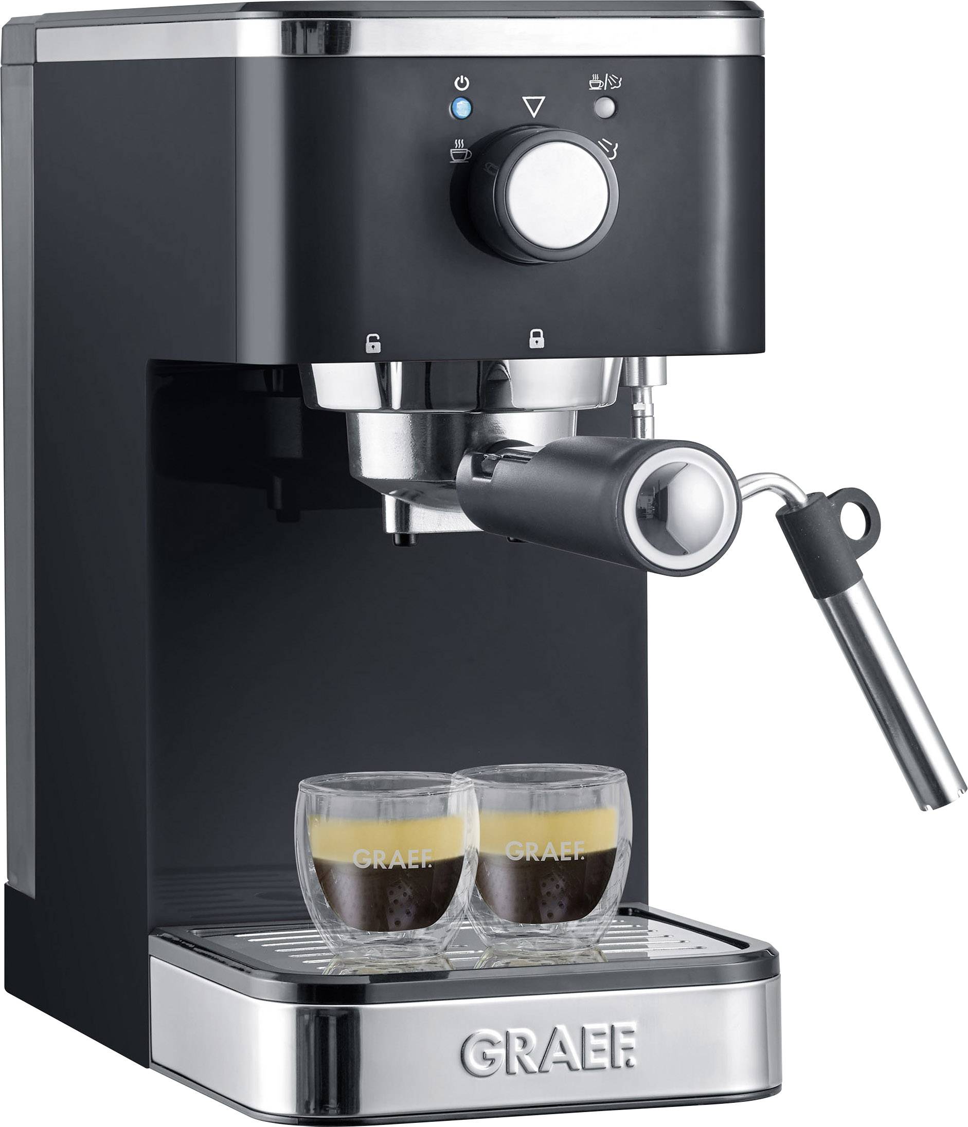Collega nietig Hoeveelheid van Graef Salita Espressomachine met filterhouder Zwart 1400 W kopen ? Conrad  Electronic