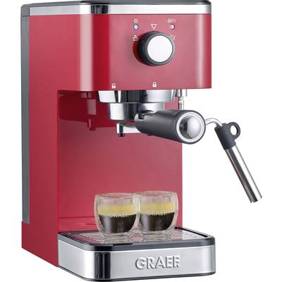 Graef Salita Espressomachine met filterhouder Rood 1400 W 
