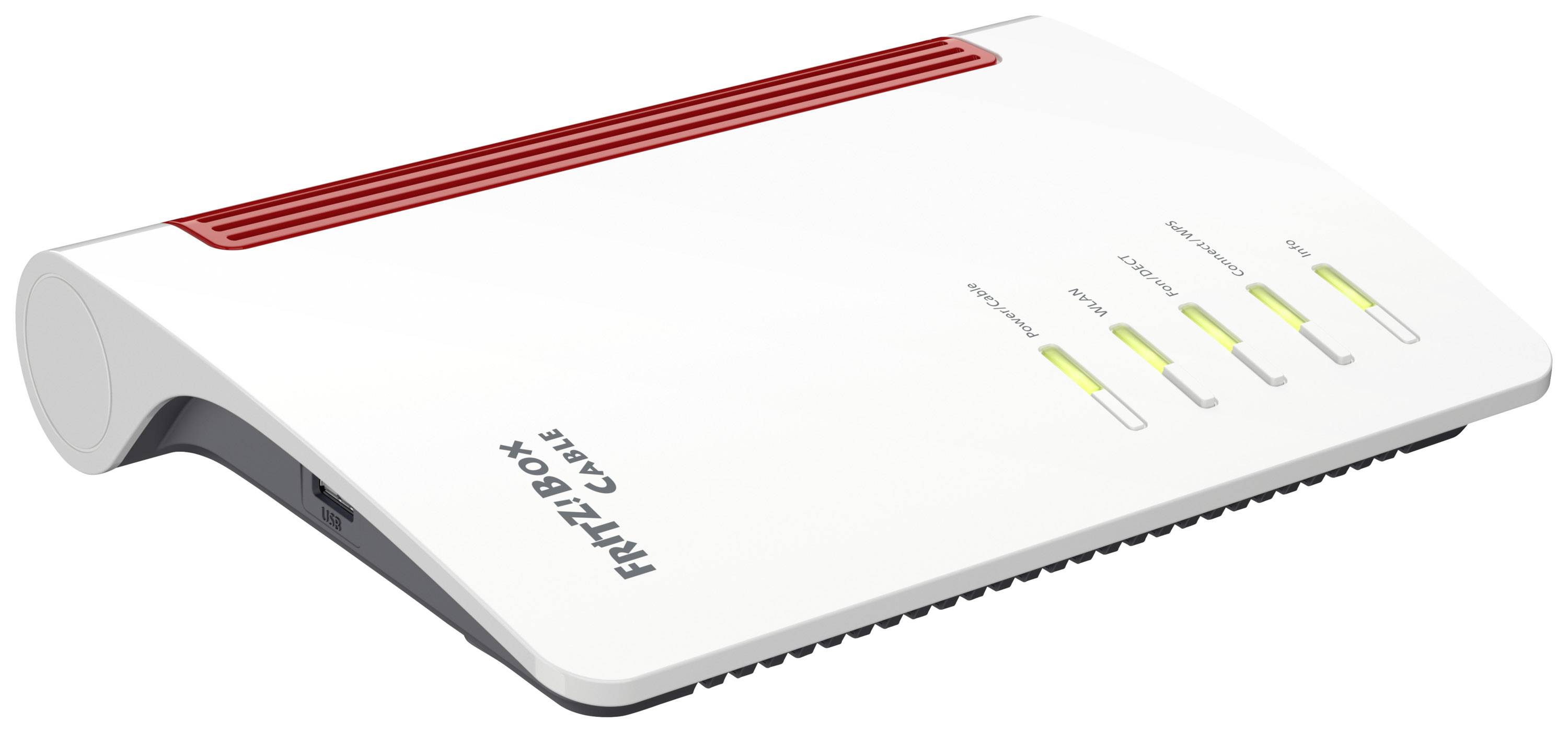 FRITZ! FRITZ!Box 6660 Cable WiFi-router met modem Geïntegreerd modem: Kabel 2.4 GHz, 5 GHz 2.4 GBit/s-2