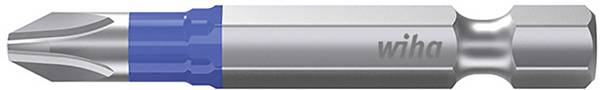 Wiha 41637  Kruis-bit Aandrijving: 1/4" (6,3 mm) Uitvoering: Kruiskop Phillips PH 1 50 mm
