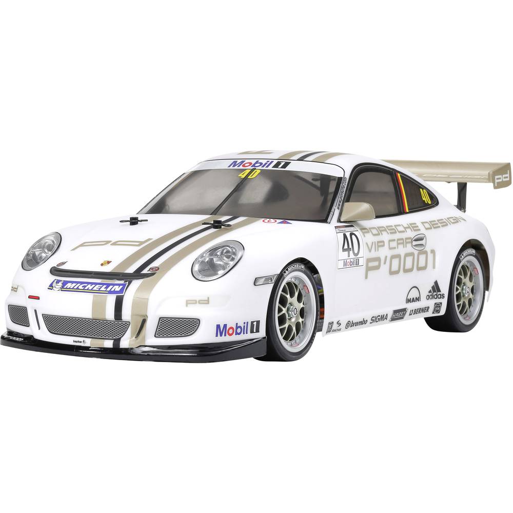 TAMIYA Radiografisch Bestuurbare 1/10 Porsche 911 GT3 Cup08 (TT-01E)