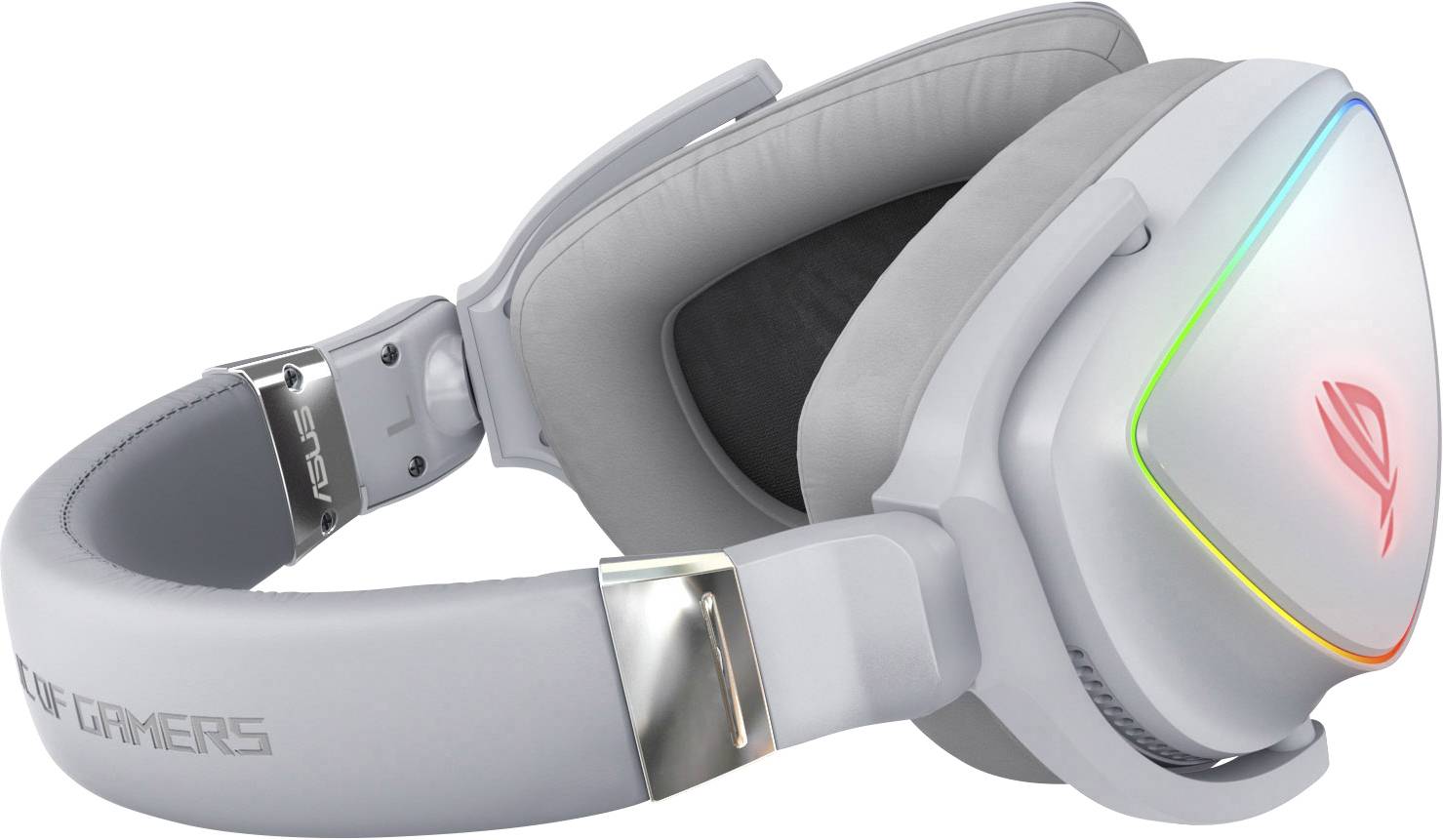 Asus ROG Delta Over Ear headset Kabel Stereo Wit Ruisonderdrukking (microfoon) Volumeregeling, Microfoon uitschakelbaar -3