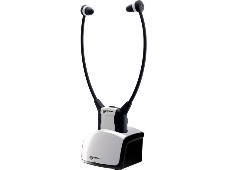 Geemarc CL7350AD Radiografisch TV In Ear oordopjes Zwart-wit