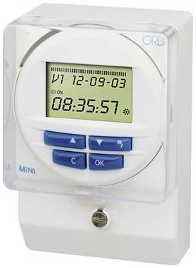 ORBIS Zeitschalttechnik OB250512 Opbouwschakelklok Digitaal  Weekprogramma, Dagprogramma  3000 W IP51