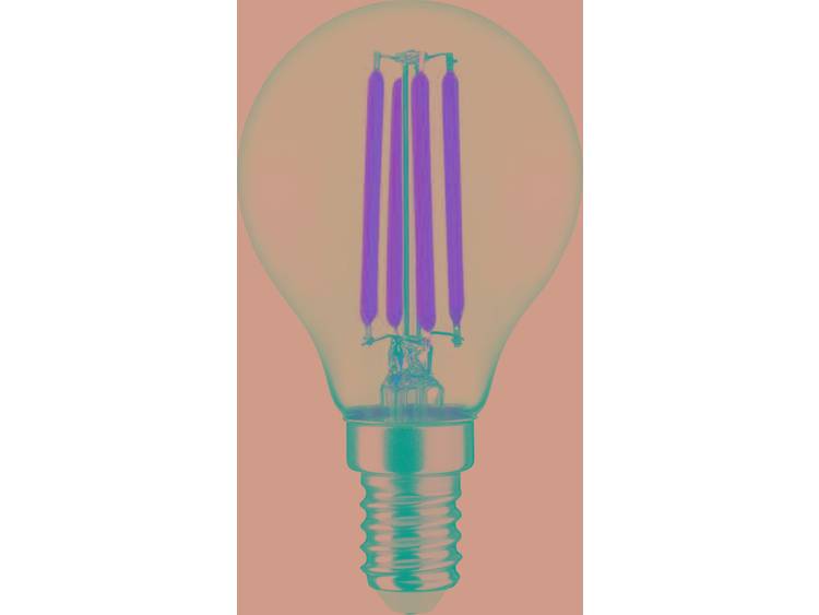 LightMe LED-lamp Energielabel: A++ (A++ E) E14 Peer 7 W = 60 W Warmwit (Ã x l) 45 mm x 78 mm Filamen